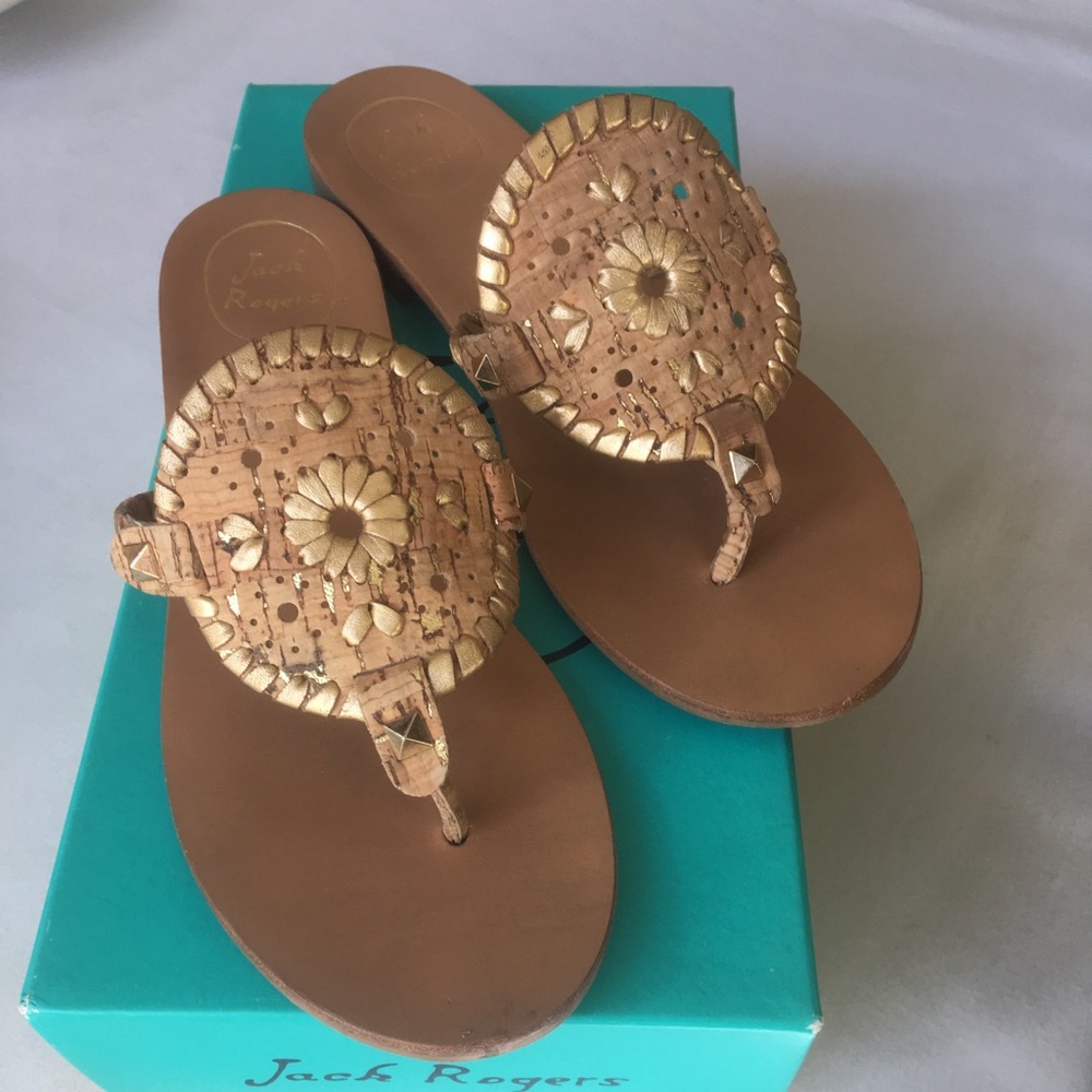 Jack Rogers Georgica Sandal
Goldfleck/Cork